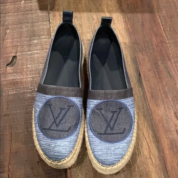 Authentic Louis Vuitton Espadrilles - Picture 1 of 5
